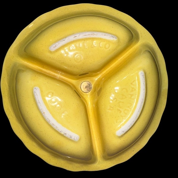 LANE & CO. DIVIDED CANDY DISH - Picture 3 of 3